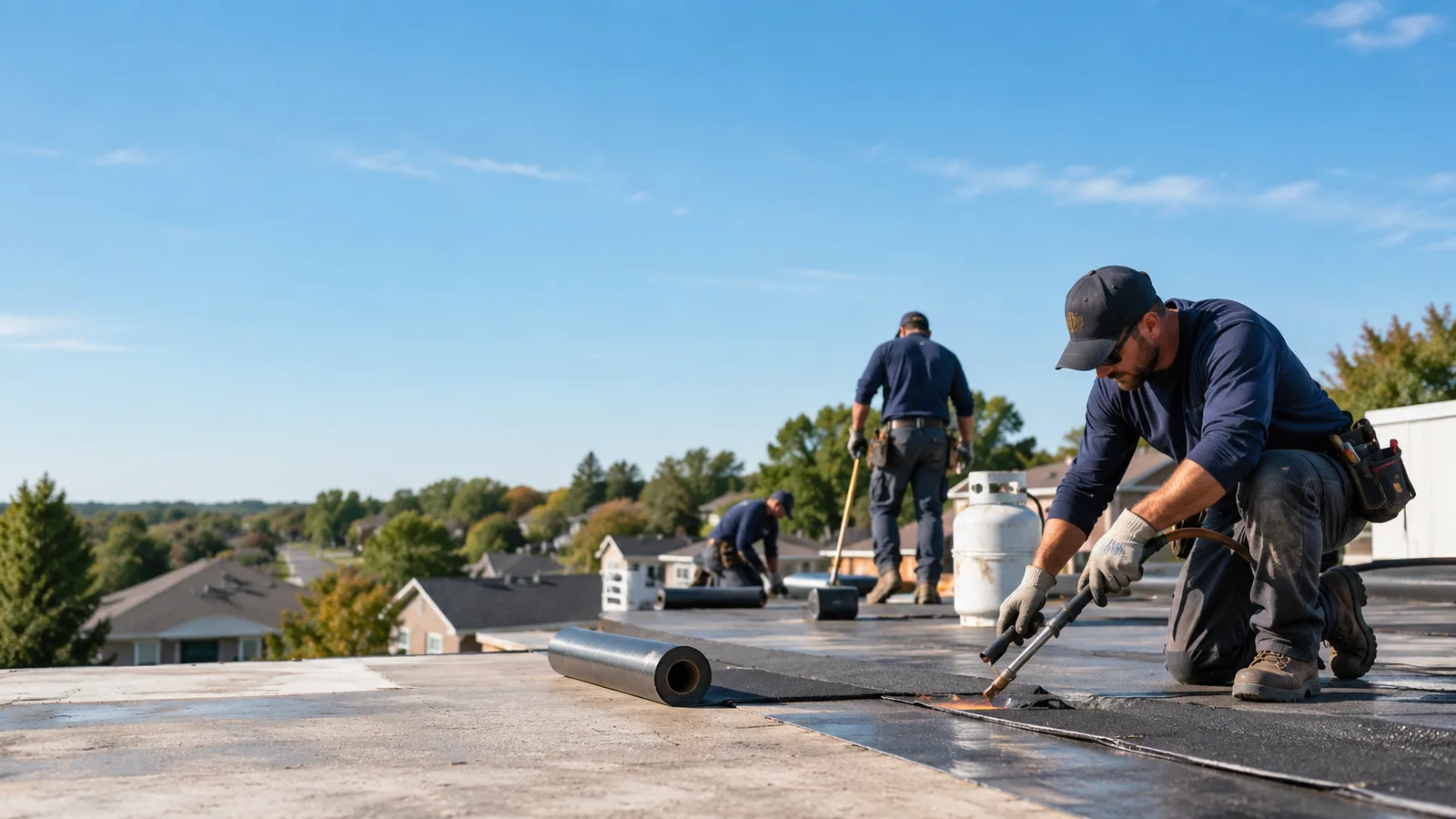 Flat Roof Leak Repair providers in Olden, TX